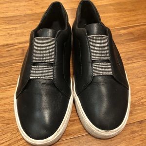 Louise et Cie Black Slip-On Loafers